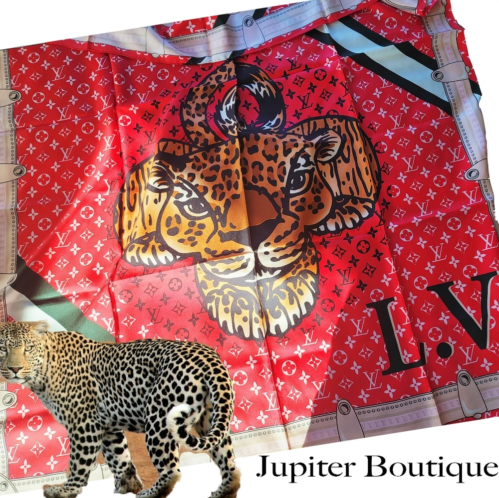 Louis Vuitton Monogram Limited Edition Silk Scarf